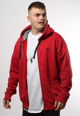 VINTAGE FILA FULL ZIP HOODIE
