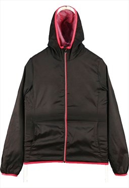 Vintage 90's Puma Hoodie Waterproof Zip Up Hooded Black