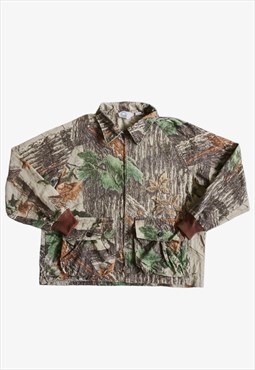 Vintage 10X Camouflage RealTree Hunting Jacket
