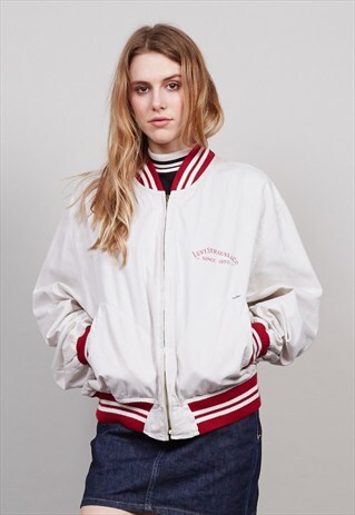 VINTAGE 80'S LEVI'S OVERSIZED COLLEGE JACKET