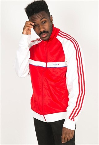 VINTAGE 80'S USA ADIDAS SPORT TRACKSUIT / S0048