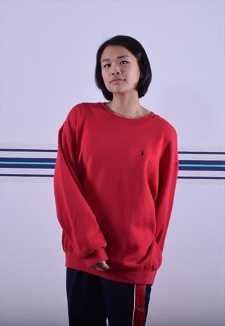 RED RALPH LAUREN SWEATSHIRT