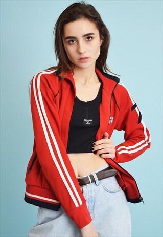 90'S RETRO ATHLEISURE SPORTS TRACKSUIT JACKET