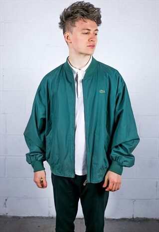 VINTAGE LACOSTE BOMBER JACKET