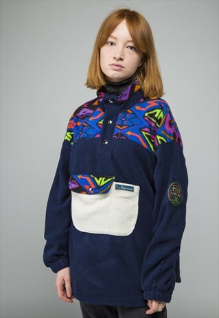 BLUE MONTGOMERY 90S FLEECE