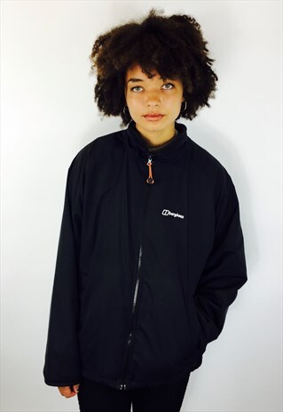 BERGHAUS REVERSIBLE BLACK JACKET