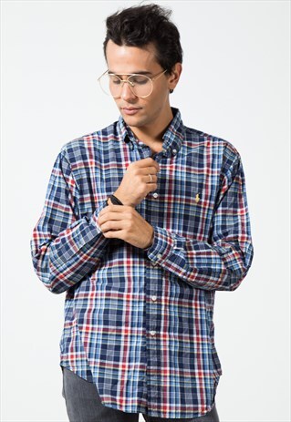 VINTAGE POLO RALPH LAUREN SHIRT / S4786