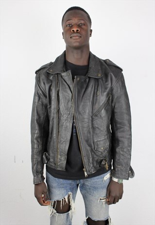 HE LEATHER JACKET