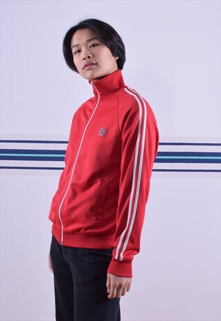 RED FRED PERRY TRACK JACKET