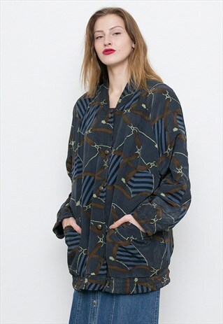 OVERSIZED BOMBER JACKET