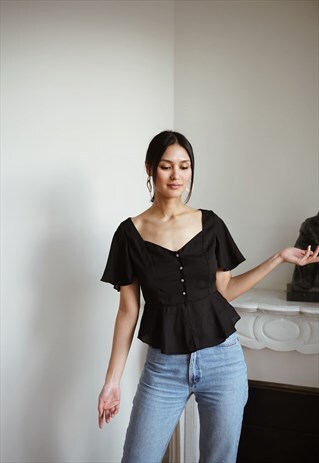 BLACK BLOUSE