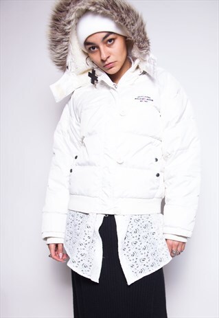 VINTAGE 90S POLO RALPH LAUREN PUFFER JACKET ID:5211