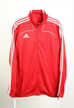 Vintage Adidas Tracksuit Track Logo Jacket Red