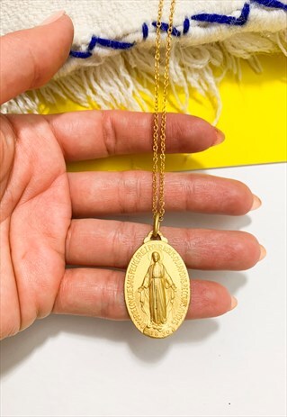 1970'S SAINT CHARM NECKLACE