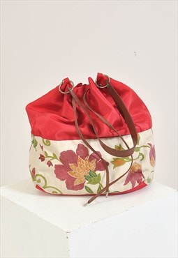 Vintage 00s bucket bag in flower print