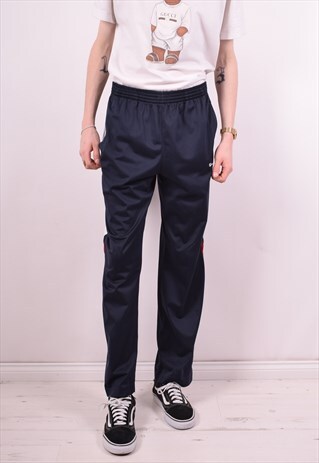 CHAMPION MENS VINTAGE TRACKSUIT TROUSERS W38 L31 BLUE 90S