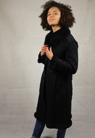 VINTAGE / SUEDE STYLE / COAT