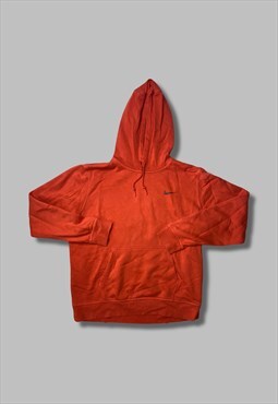 large orange nike hoodie jumper