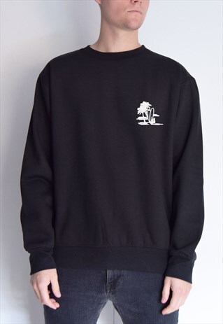 BLACK PINEAPPLE OCEAN SWEATSHIRT