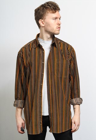 VINTAGE CORDUROY CORD SHIRT