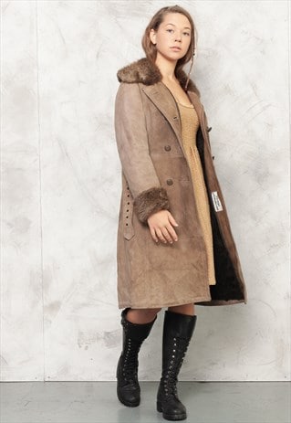 VINTAGE 70S SUEDE COAT