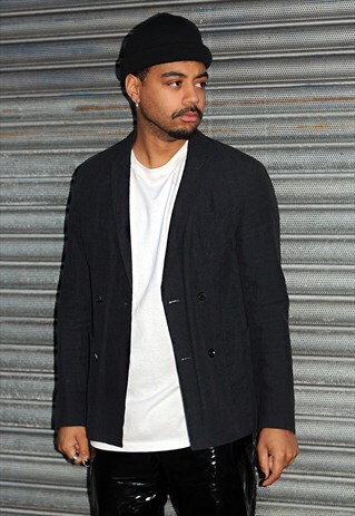 VINTAGE ALL SAINTS BLACK BLAZER JACKET