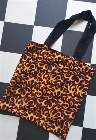 FLAMES TOTE BAG
