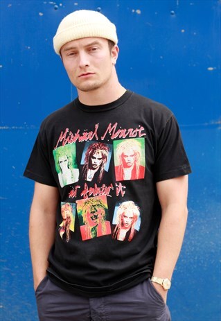 1989 MICHAEL MONROE NOT FAKIN' IT SINGLE STITCH TOUR TSHIRT
