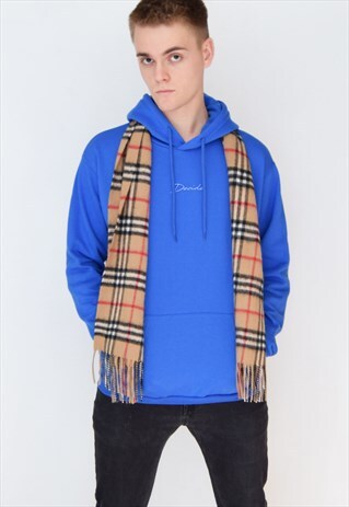 BLUE DECIDE (WHITE) HOODIE