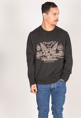 VINTAGE 90S USA SWEATSHIRT /R03567