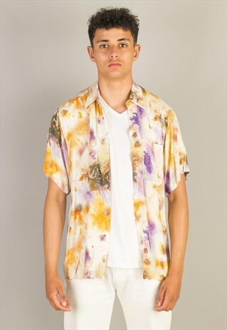 VINTAGE PATTERN SHIRT PTS486