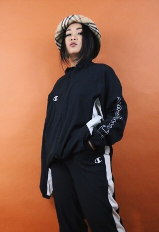 RARE VINTAGE CHAMPION FULL TRACKSUIT / JOGGERS / JACKET