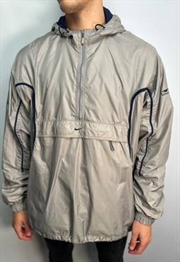 Vintage Nike 1/2 zipped waterproof 