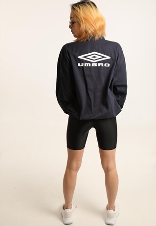 VINTAGE UMBRO EMBROIDERED SPELLOUT SWEATSHIRT