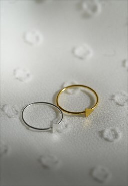 Triangle Sterling Silver Nose and Ear Piercing 10mm
