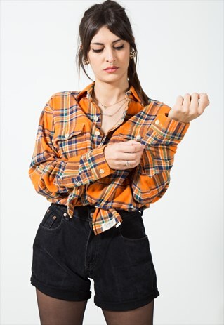 VINTAGE POLO RALPH LAUREN SHIRT / S5320
