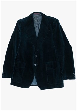 Vintage green velvet blazer