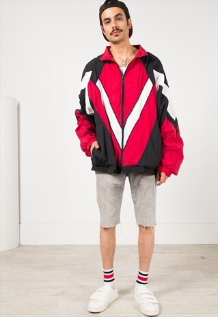 VINTAGE 80S PUMA SHELL SPORT JACKET / S1236