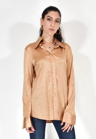 DOLCE & GABBANA GOLD VINTAGE ELEGANT SHIRT