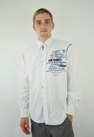VINTAGE PAUL & SHARK SHIRT FOR MEN