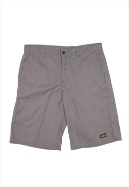 DICKIES Workwear Casual Shorts Grey Relaxed Mens M W35