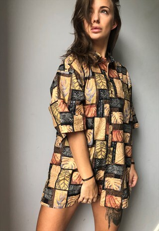 OVERSIZED RETRO 90S 80S VINTAGE UNISEX FESTIVAL SHIRT