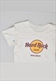 VINTAGE 90'S HARD ROCK CAFE MALLORCA T-SHIRT TOP WHITE