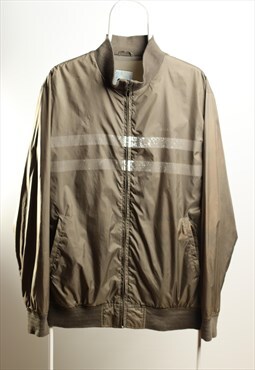 Vintage Stussy Windbreaker Shell Jacket Green