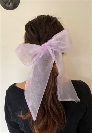 ORGANZA DROOPY HAIR BOW