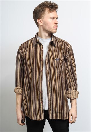 VINTAGE CORDUROY CORD SHIRT