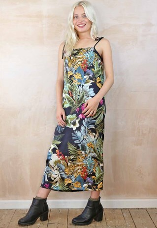LEOPARD CAMI DRESS