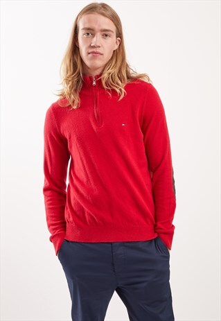 VINTAGE TOMMY HILFIGER ZIP-UP JUMPER