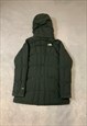 THE NORTH FACE 550 PUFFER COAT LONGLINE WITH HOOD 