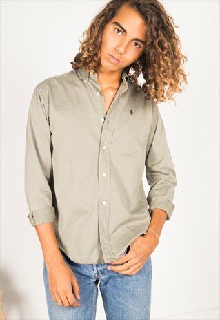 VINTAGE POLO RALPH LAUREN SHIRT / S4110C302